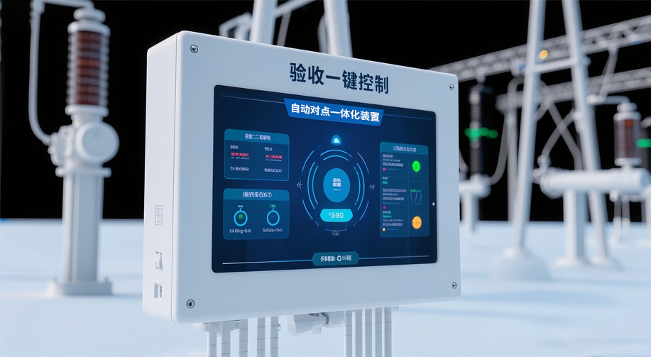 验收一键顺控及自动对点一体化装置